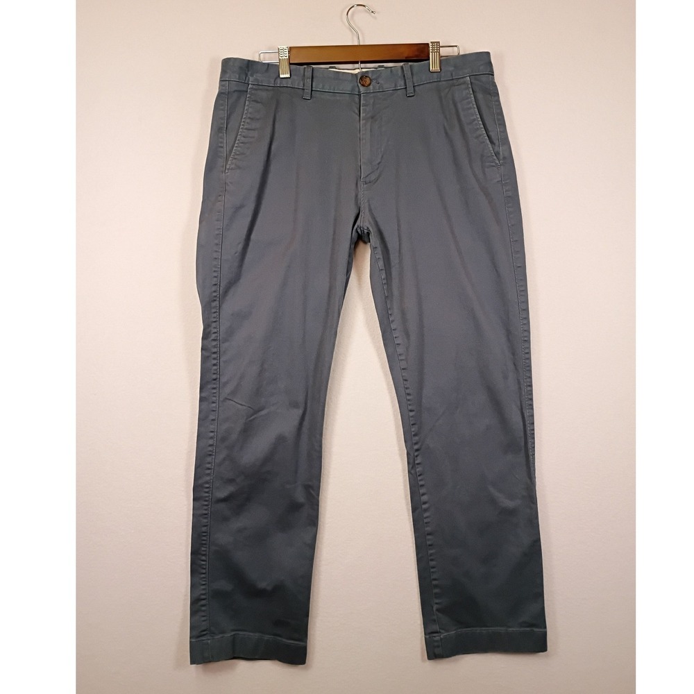 Classic J.Crew Flex Mens 34x30 Blue Re-Imagined Sustainable Stretch Chino Pants
